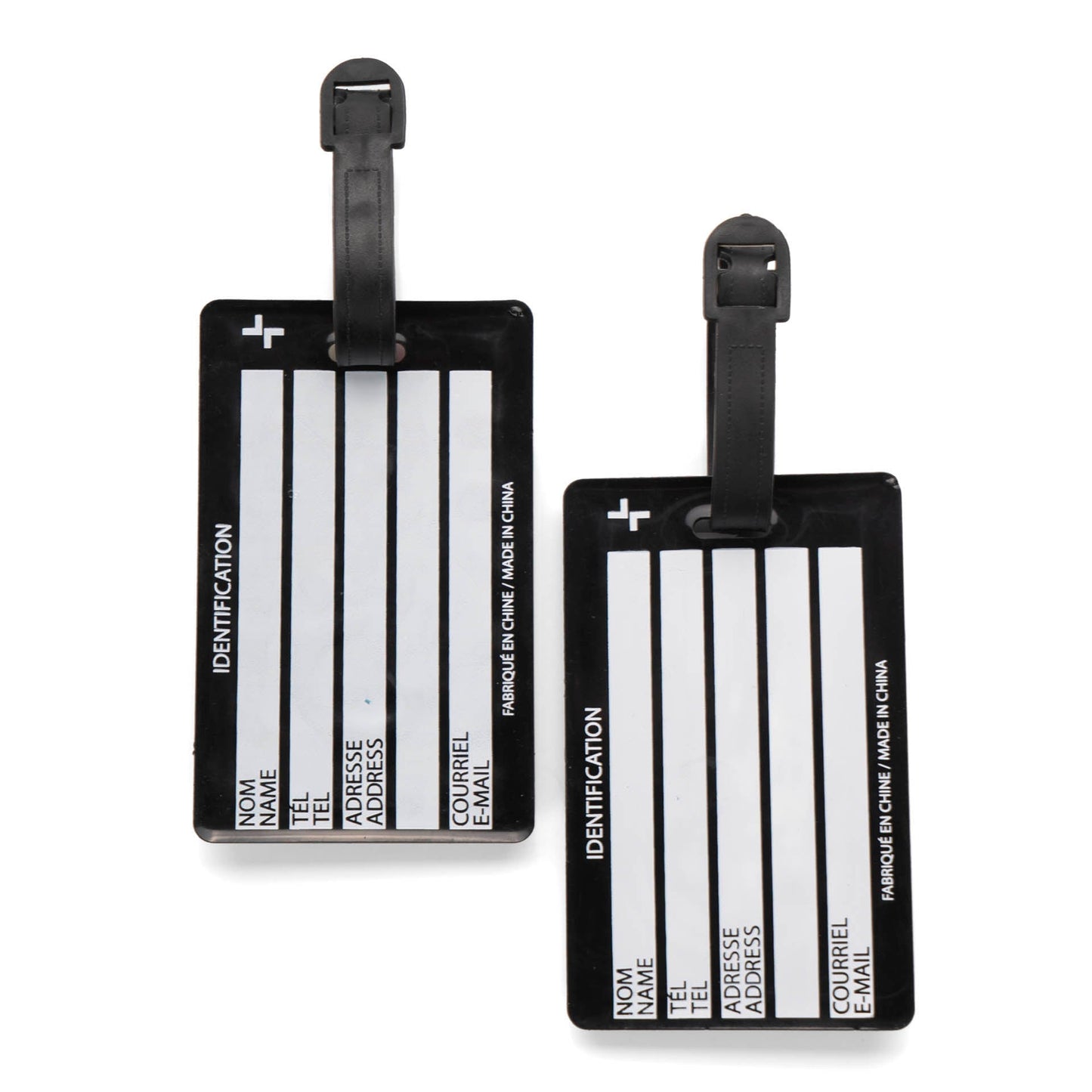 Étiquettes à bagages Tracker Peace Sign, lot de 2