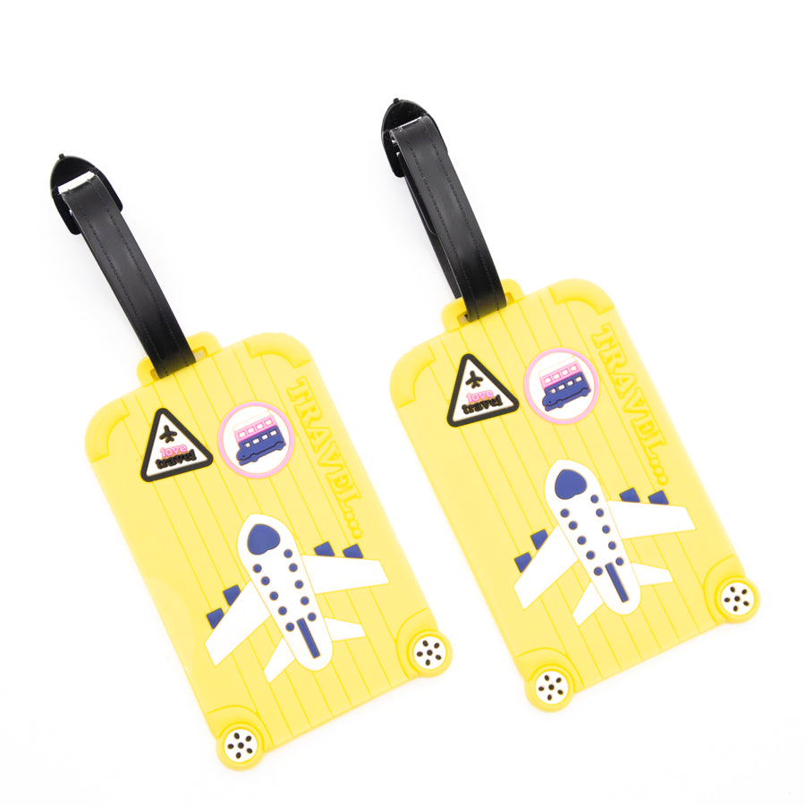 Étiquette d'identification de bagage d'avion Tracker