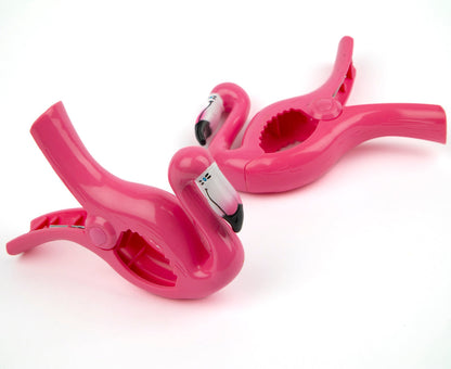 Pinces à serviette de plage Tracker Flamant rose