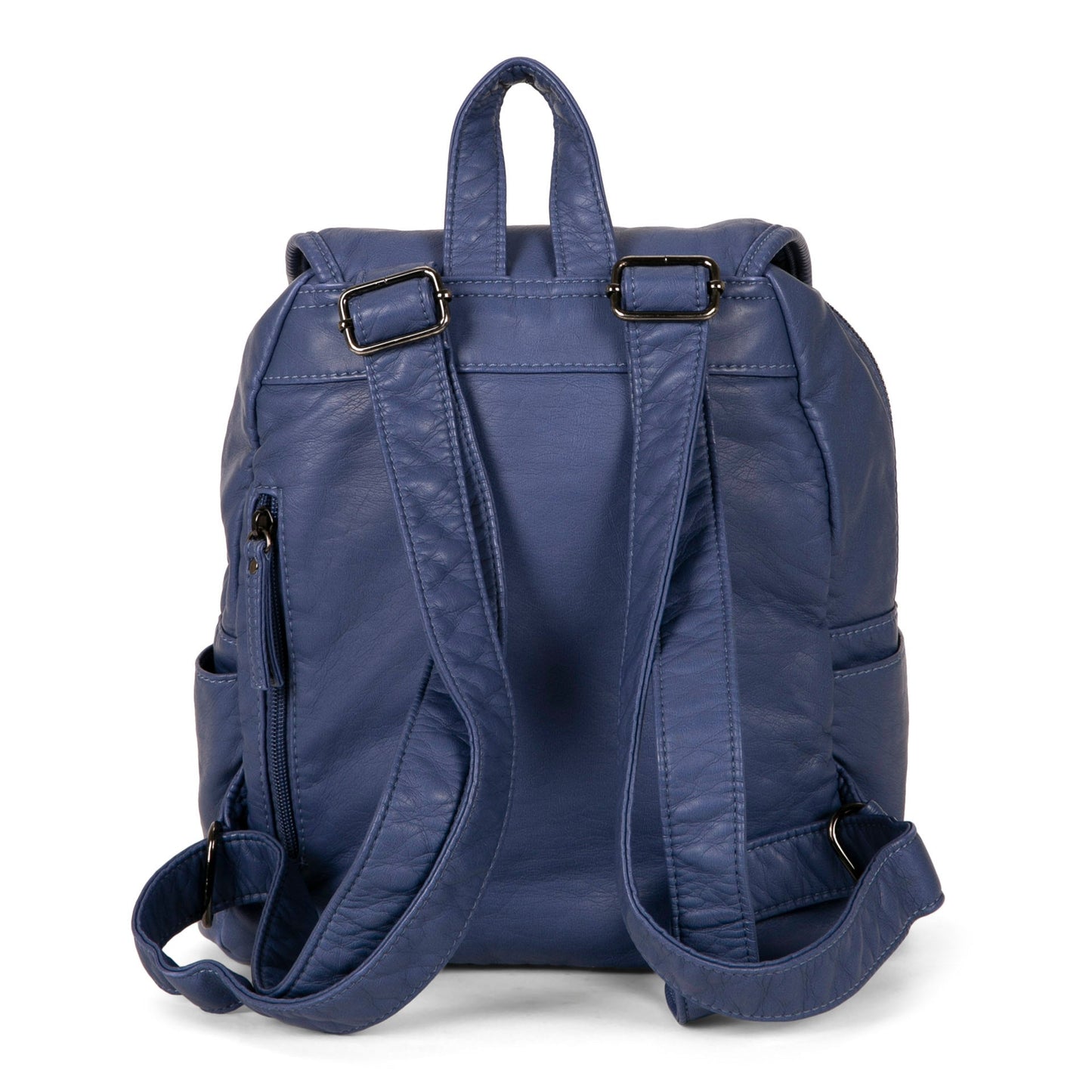 Sac à dos matelassé à rabat avant