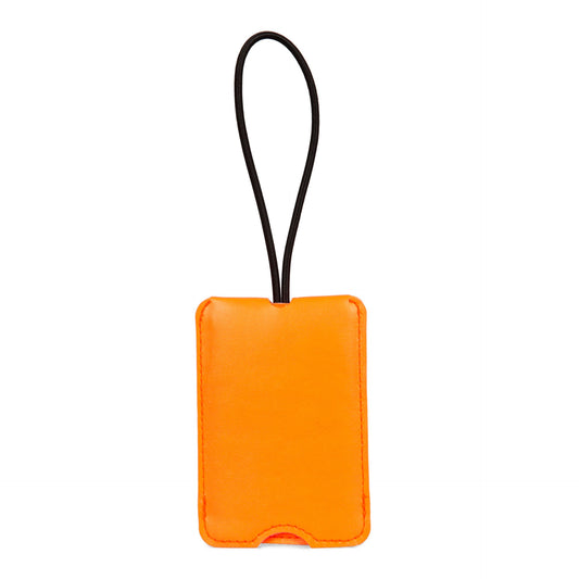 Étiquette à bagages Orange Slide