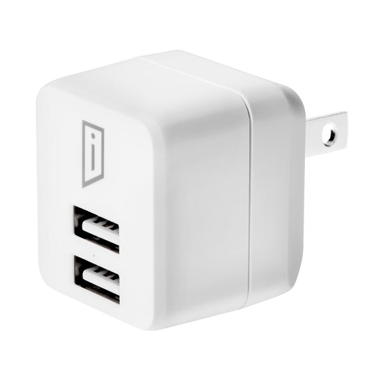 Cube d'alimentation USB-A 12 W Duo