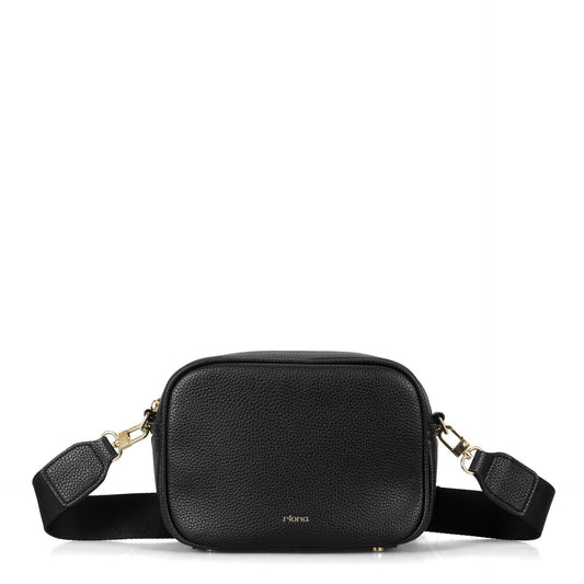Sac bandoulière Riona Tina RFID pour appareil photo, noir