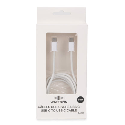 Câble tressé USB-C vers USB-C