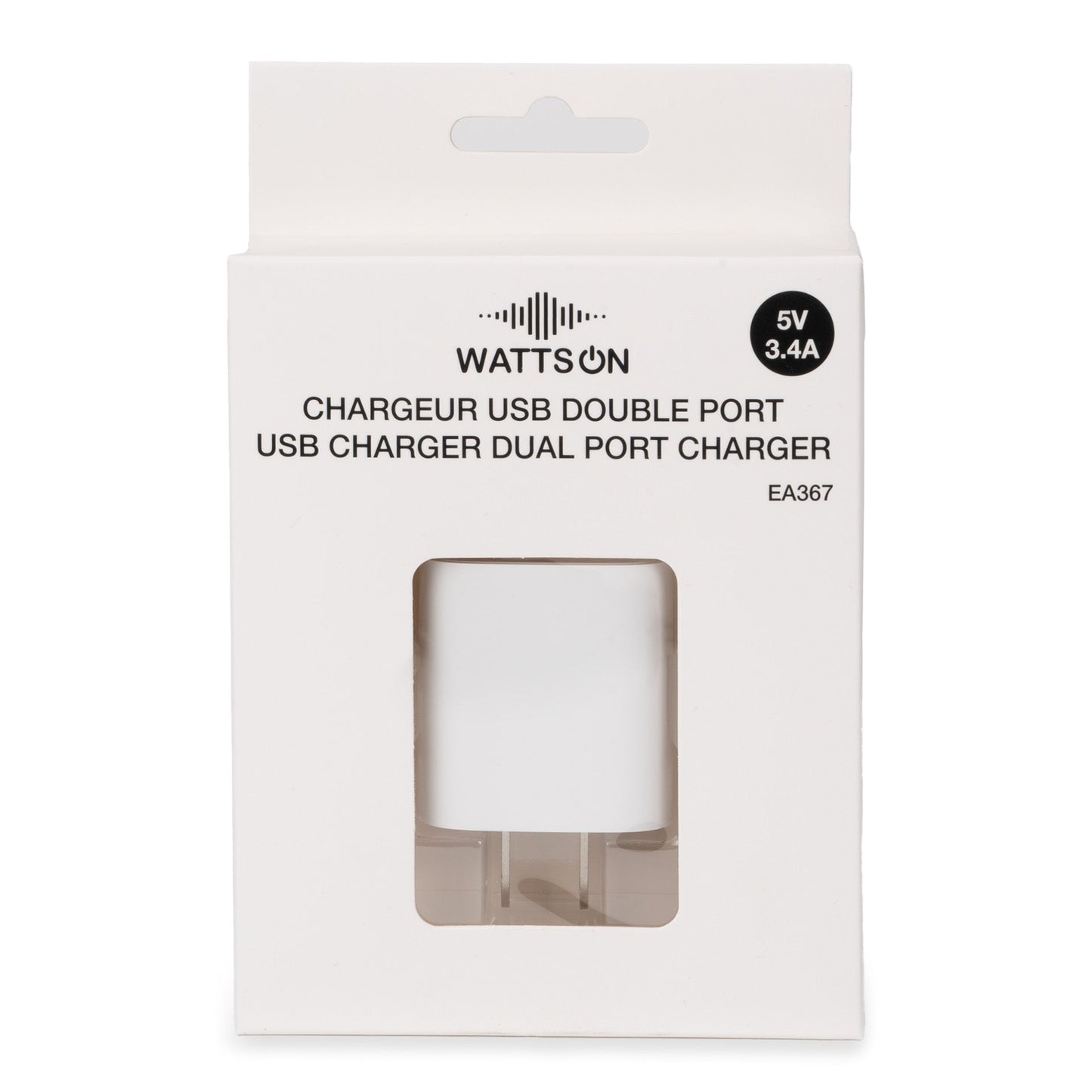 Chargeur à deux ports USB-A