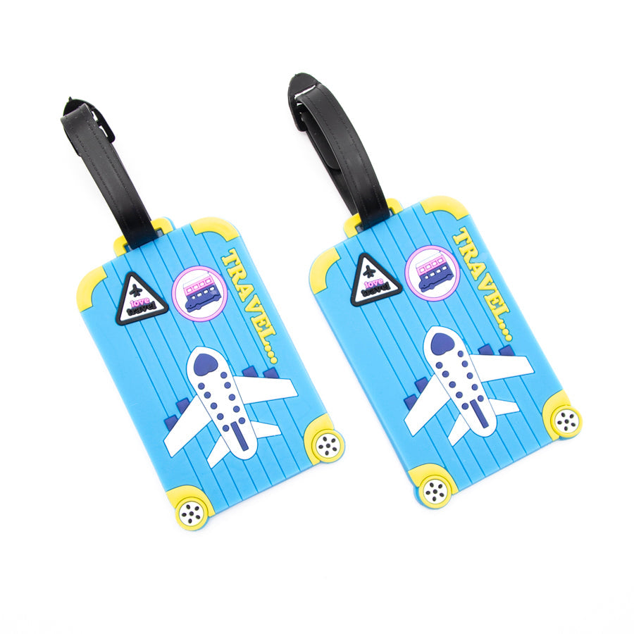 Étiquette d'identification de bagage d'avion Tracker