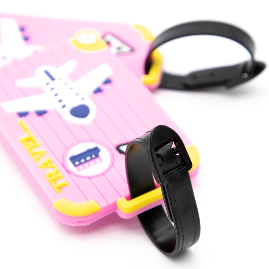 Étiquette d'identification de bagage d'avion Tracker