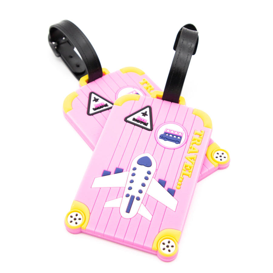 Étiquette d'identification de bagage d'avion Tracker