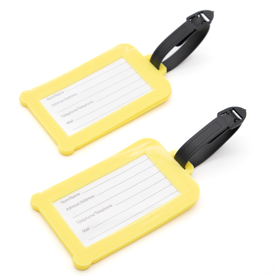 Étiquette d'identification de bagage d'avion Tracker