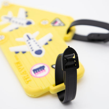 Étiquette d'identification de bagage d'avion Tracker