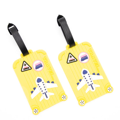 Étiquette d'identification de bagage d'avion Tracker