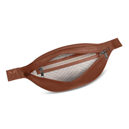 Sac banane en onyx et cuir