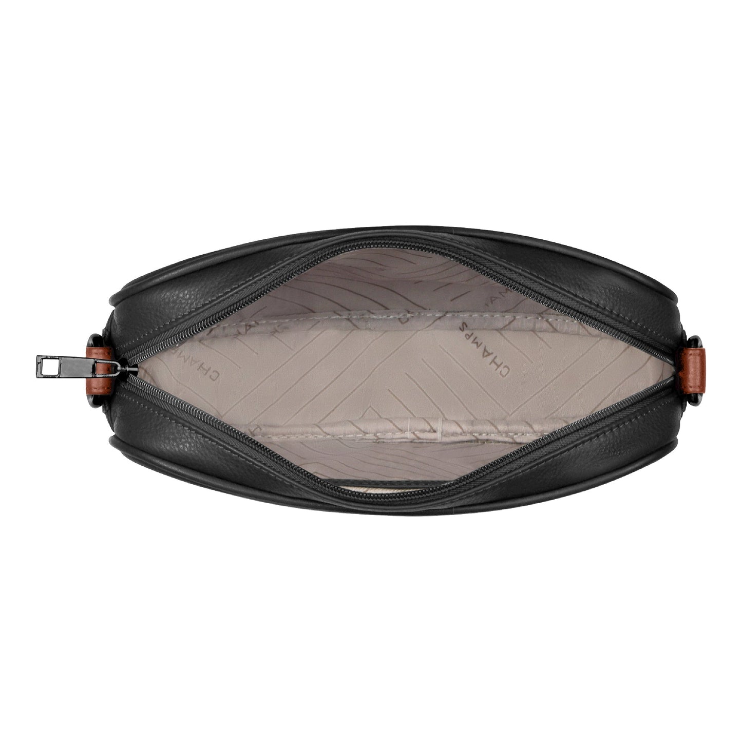 Sac photo en onyx/cuir