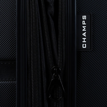 Ensemble de bagages vintage noir / 3 pièces