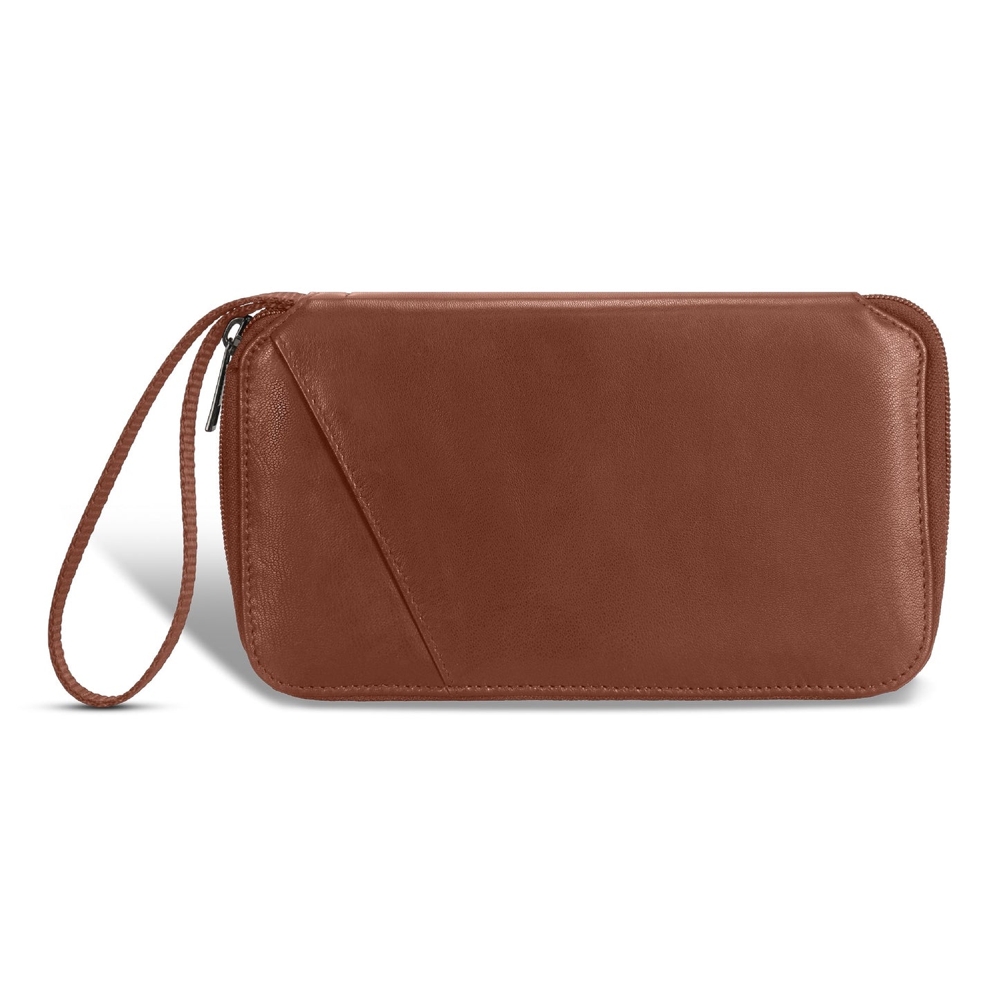 Étui à passeport multiple en onyx et cuir