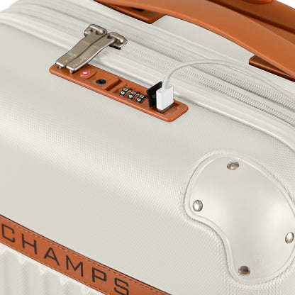 Ensemble de bagages vintage / 2 pièces