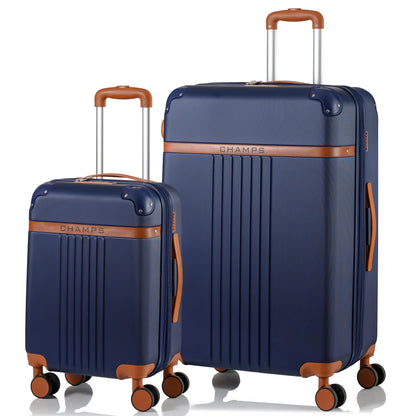 Ensemble de bagages vintage / 2 pièces