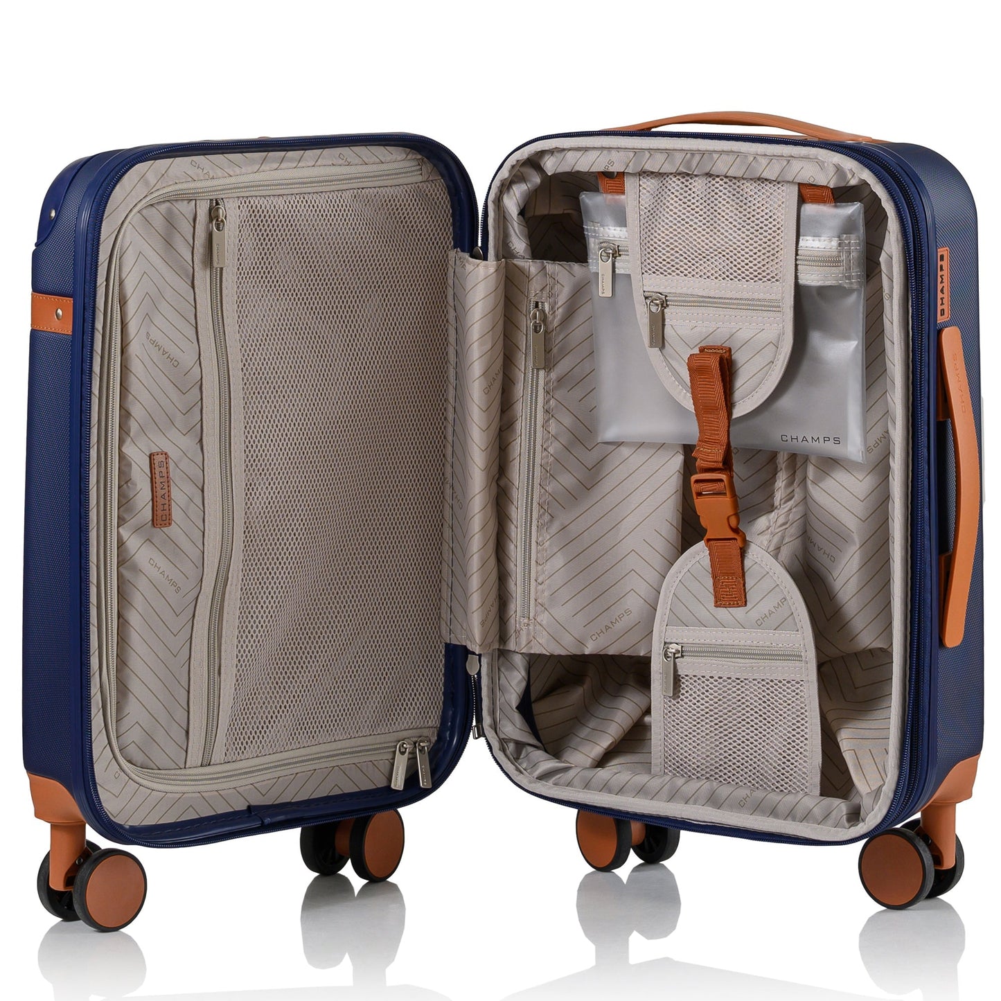 Ensemble de bagages vintage / 2 pièces