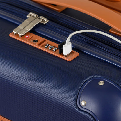 Ensemble de bagages vintage / 2 pièces