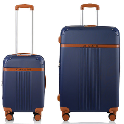 Ensemble de bagages vintage / 2 pièces